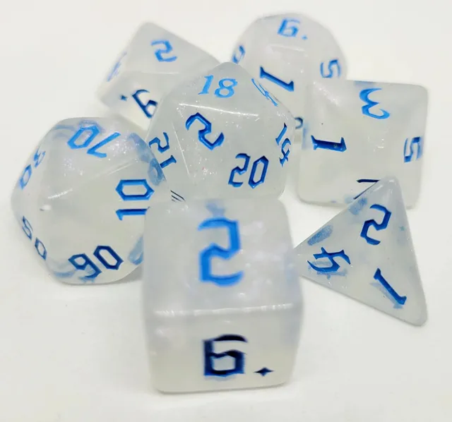 dice4friends-7-teiliges-rpg-w-rfelset-milky-shine-blue-galaxy image 1