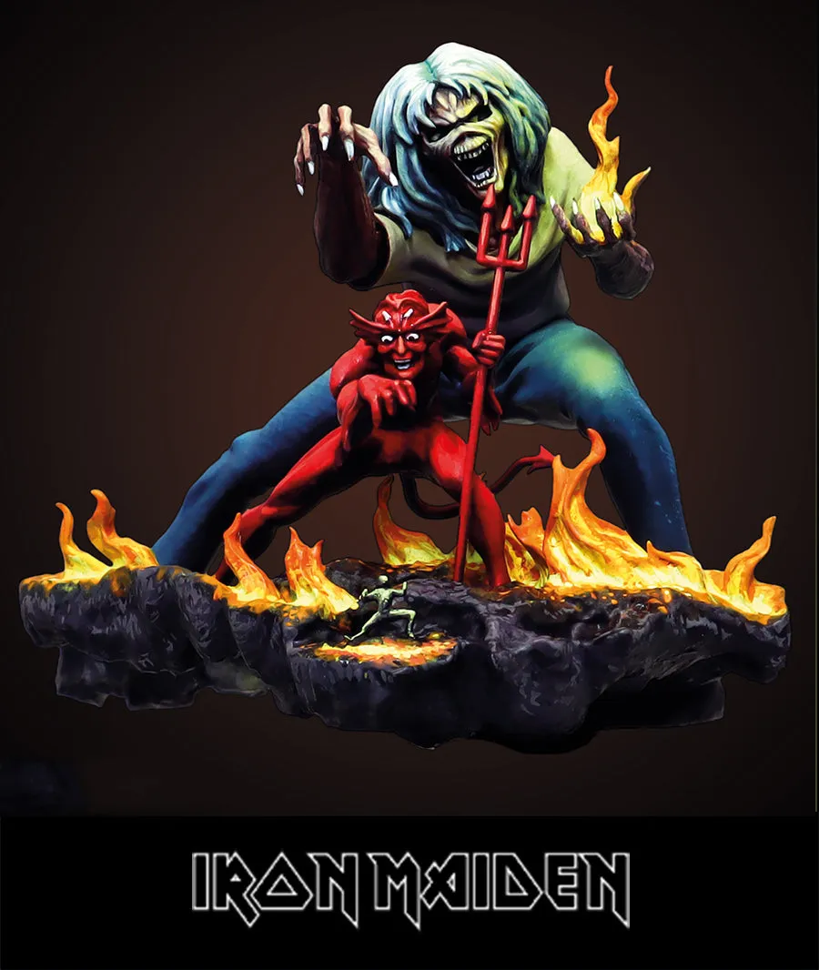 drawlab-iron-maiden-number-of-the-beast-miniatur-75mm-resin image 1