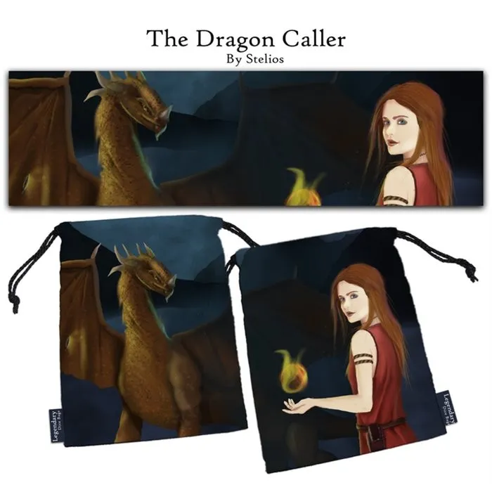 drawlab-legendary-dice-bags-dragon-caller-w-rfelbeutel-xl image 1