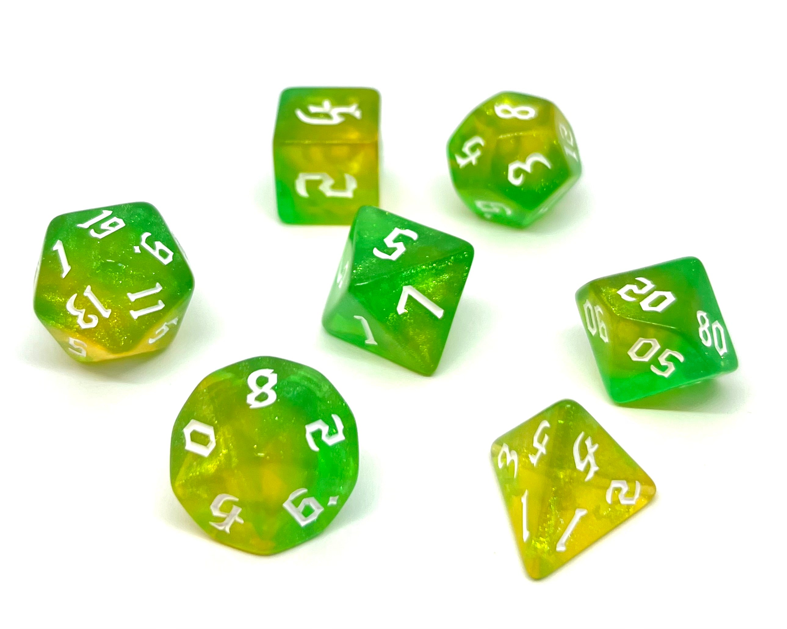 dice4friends-rpg-w-rfelset-galaxy-yellow-opalit-7-teilig-gelb image 3