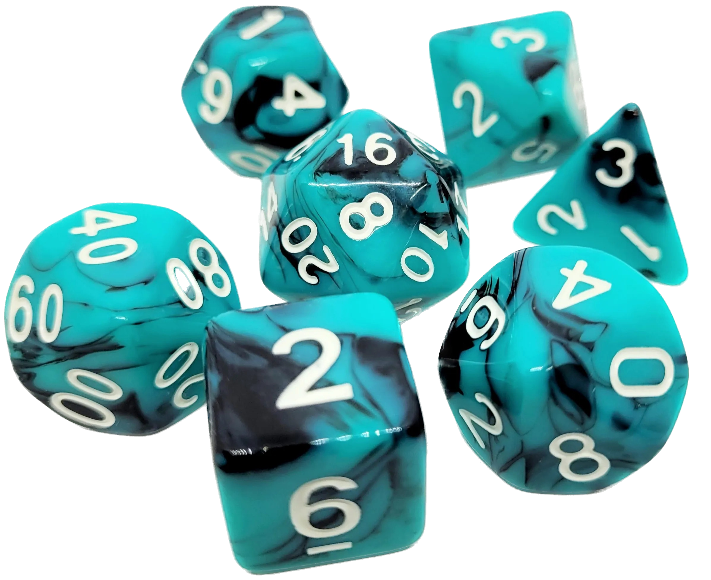 dice4friends-rpg-w-rfelset-7-teilig-blue-panda-w-rfel image 1