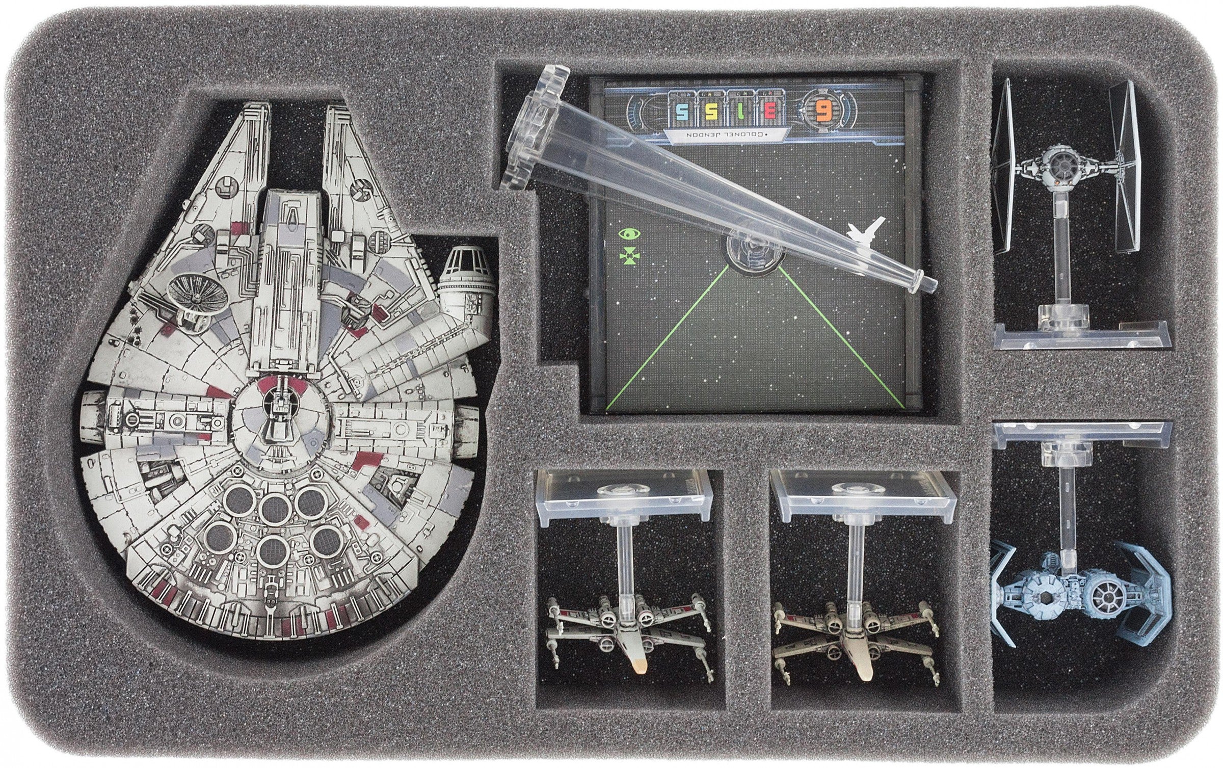 feldherr-foam-trays-hs050a091-schaumstoffeinlage-millennium-falcon image 1