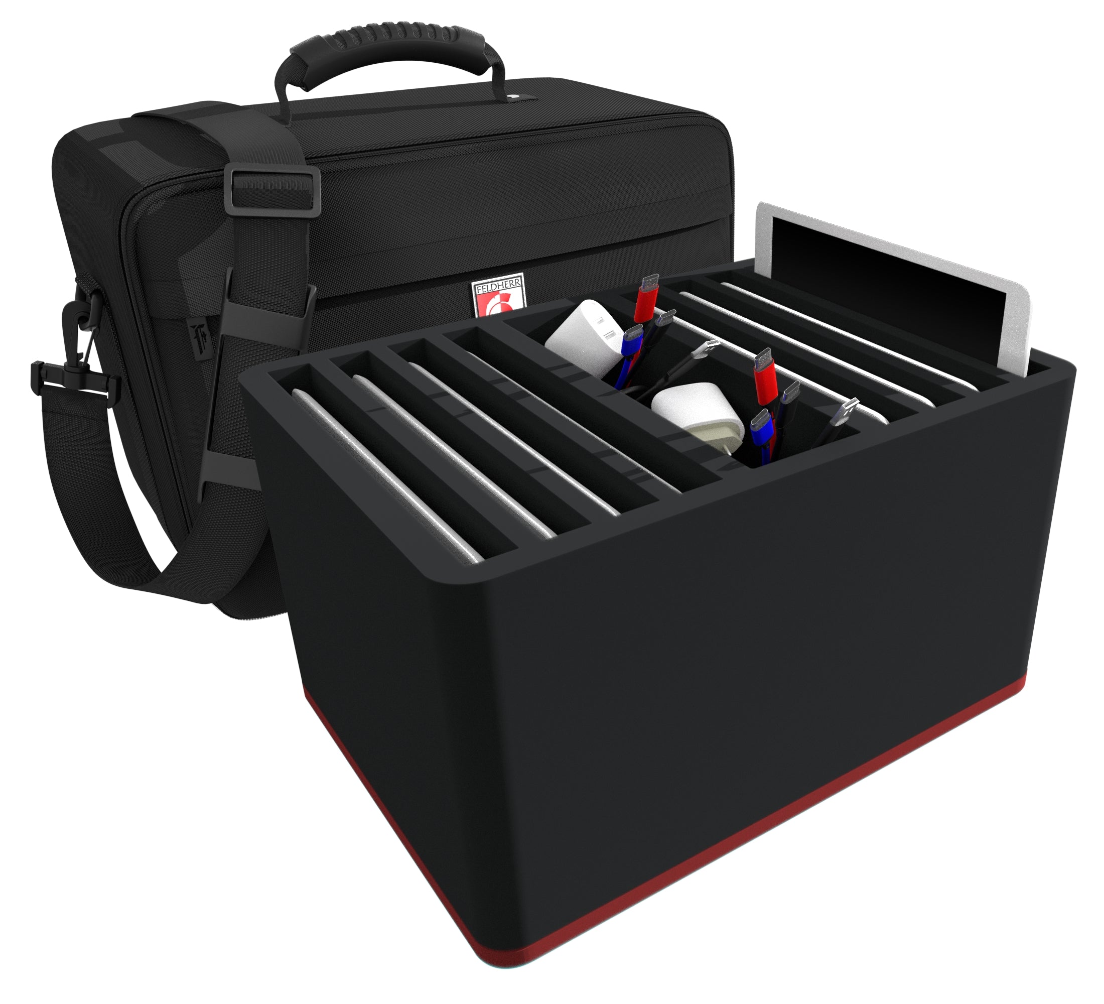 feldherr-maxi-plus-tasche-f-r-8-tablets-22-mm-schaumstoff image 1