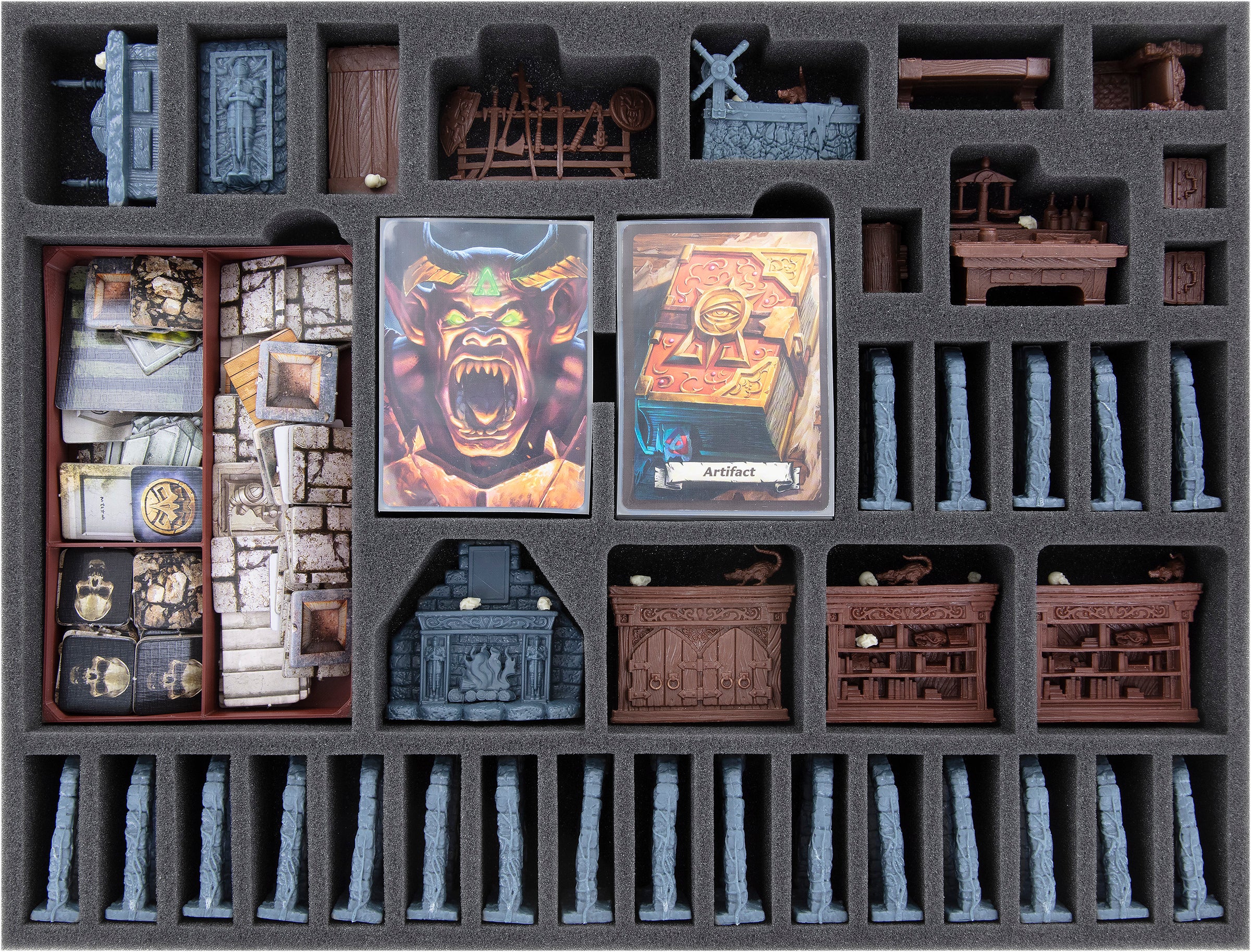 feldherr-foam-trays-heroquest-grundspiel-box-schaumstoff-set image 6