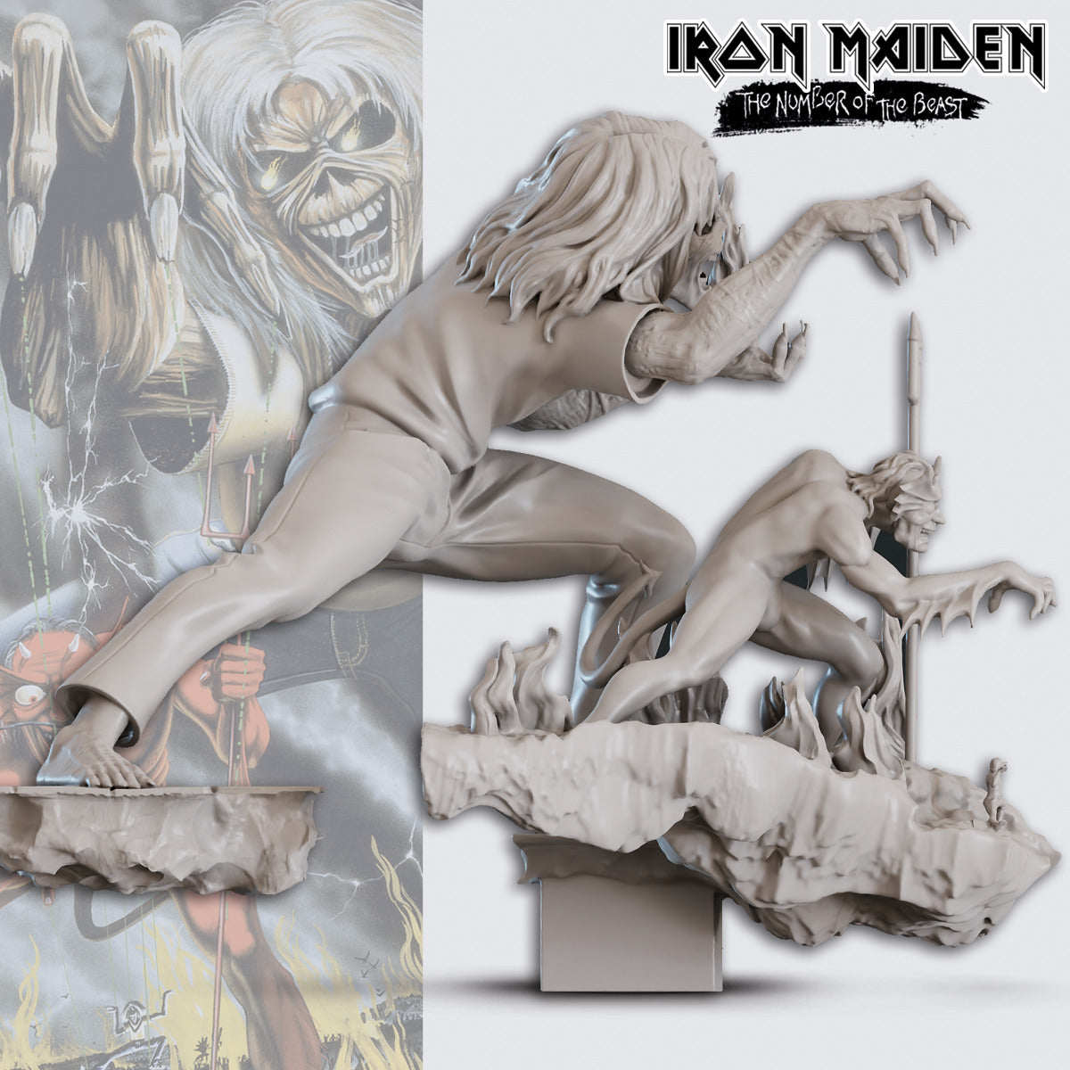 drawlab-iron-maiden-number-of-the-beast-miniatur-75mm-resin image 7