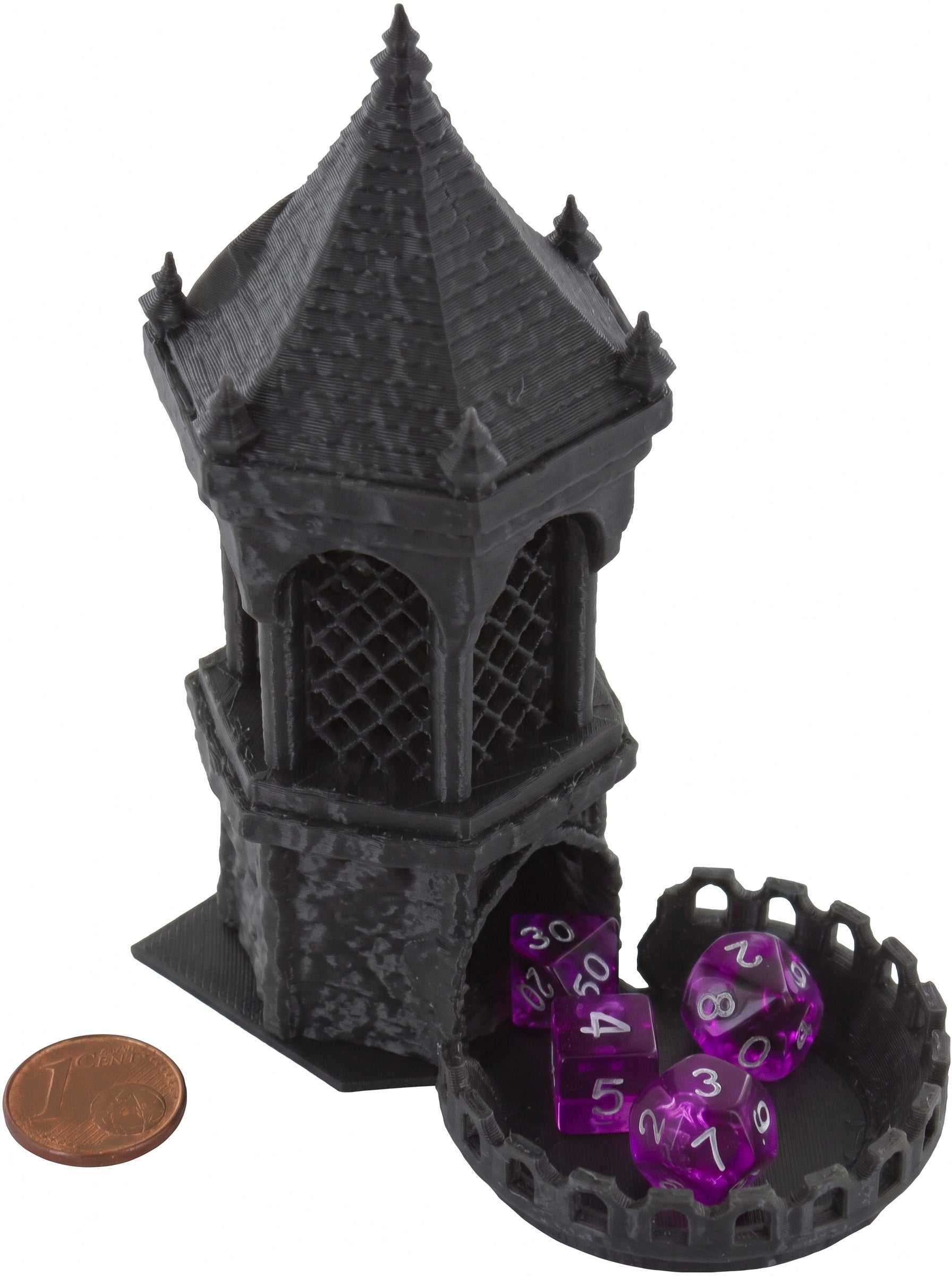 feldherr-minimum-mini-dice-tower-set-rpg-w-rfel-10mm-reisebox image 8