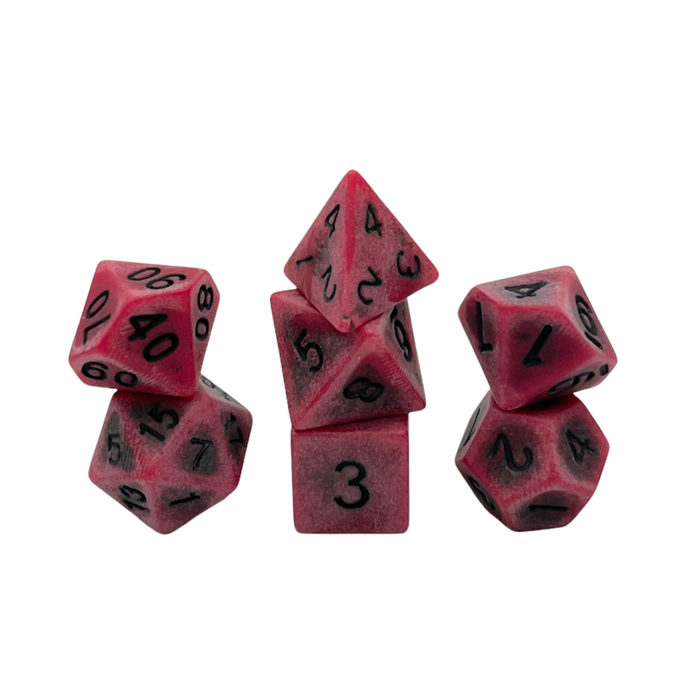 dice4friends-7-teiliges-rpg-w-rfelset-ancient-red-w-rfel image 1