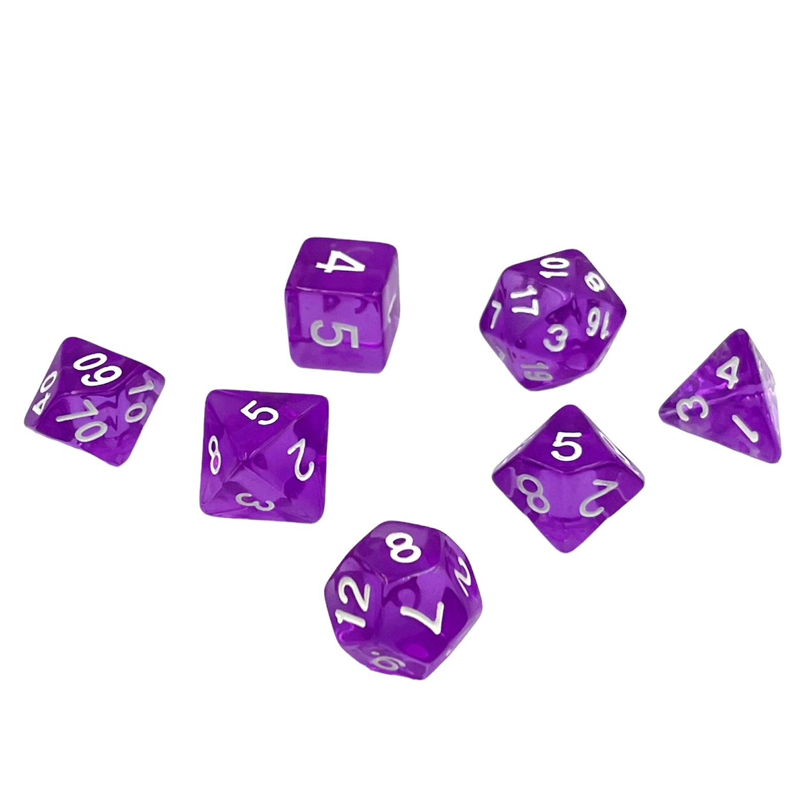 dice4friends-7-teiliges-rpg-w-rfelset-transparent-light-purple image 3