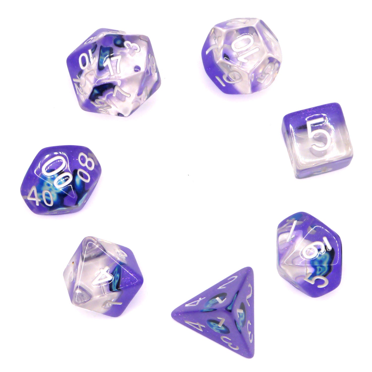 dice4friends-zodiac-sagittarius-w-rfelset-7-teilig-transparent image 3