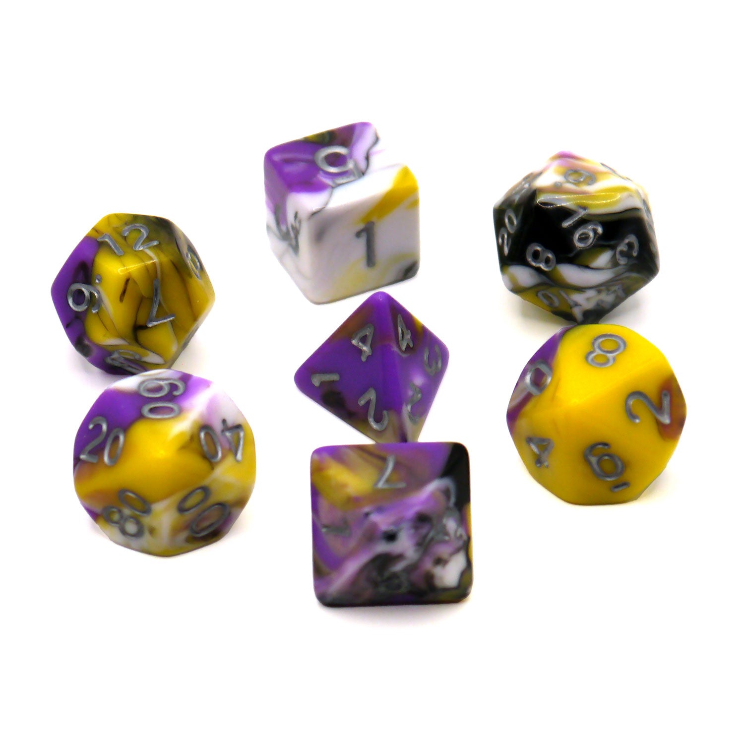 dice4friends-rpg-w-rfelset-marble-medicea-7-teilig-mehrfarbig image 2
