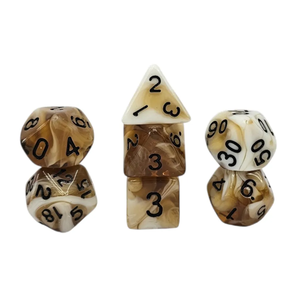 dice4friends-rpg-w-rfelset-cappuccino-relaunch-braun-wei-7er image 1