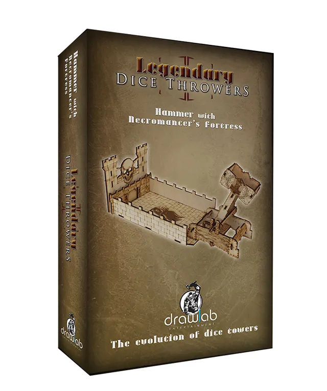 drawlab-legendary-dice-throwers-hammer-necromancer-w-rfelturm image 1