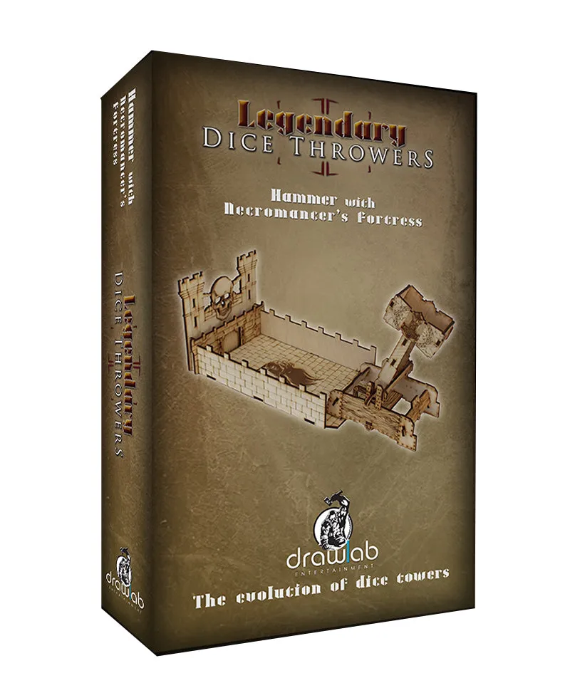 drawlab-legendary-dice-throwers-hammer-necromancer-w-rfelturm image 1