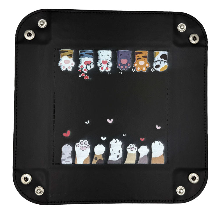 dice4friends-accessoires-w-rfelschale-paws-black-faltbar-schwarz image 3