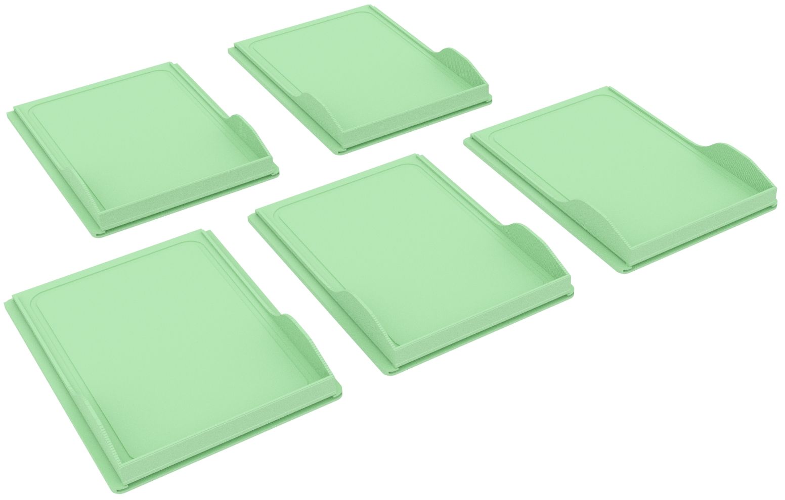 feldherr-accessories-forest-shuffle-card-tray-5er-set-default image 4