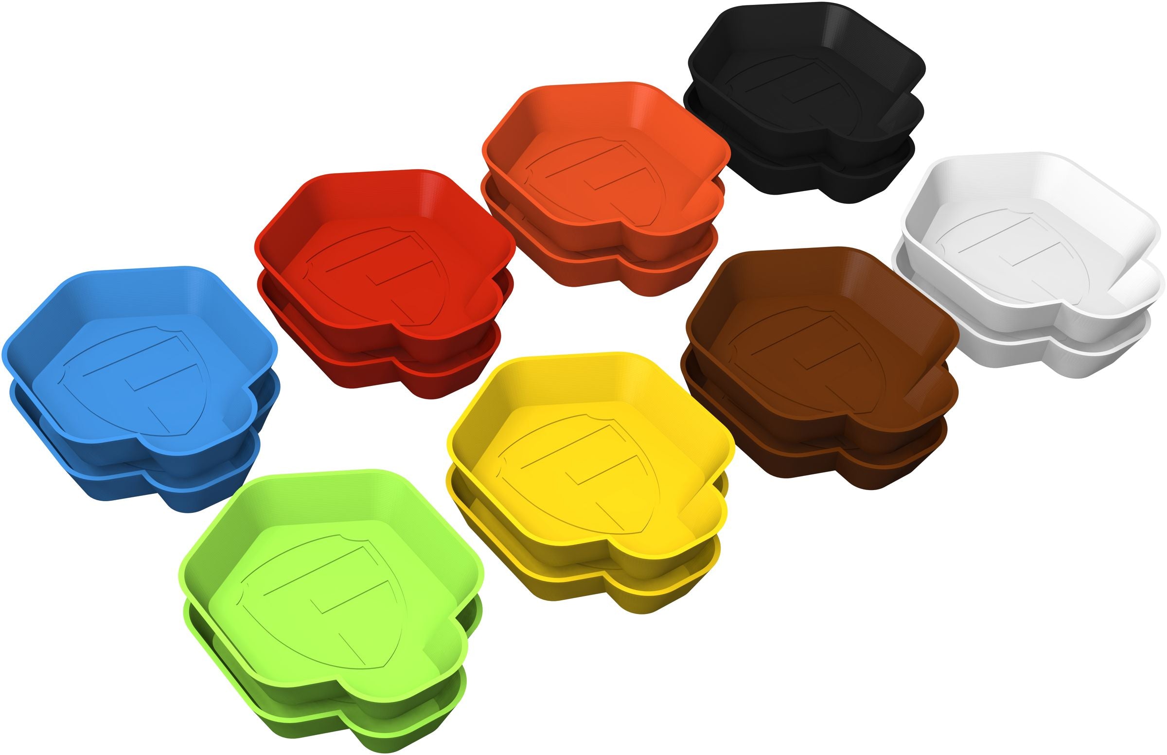 feldherr-shell-classic-token-tray-spielzubeh-r-16er-set image 2