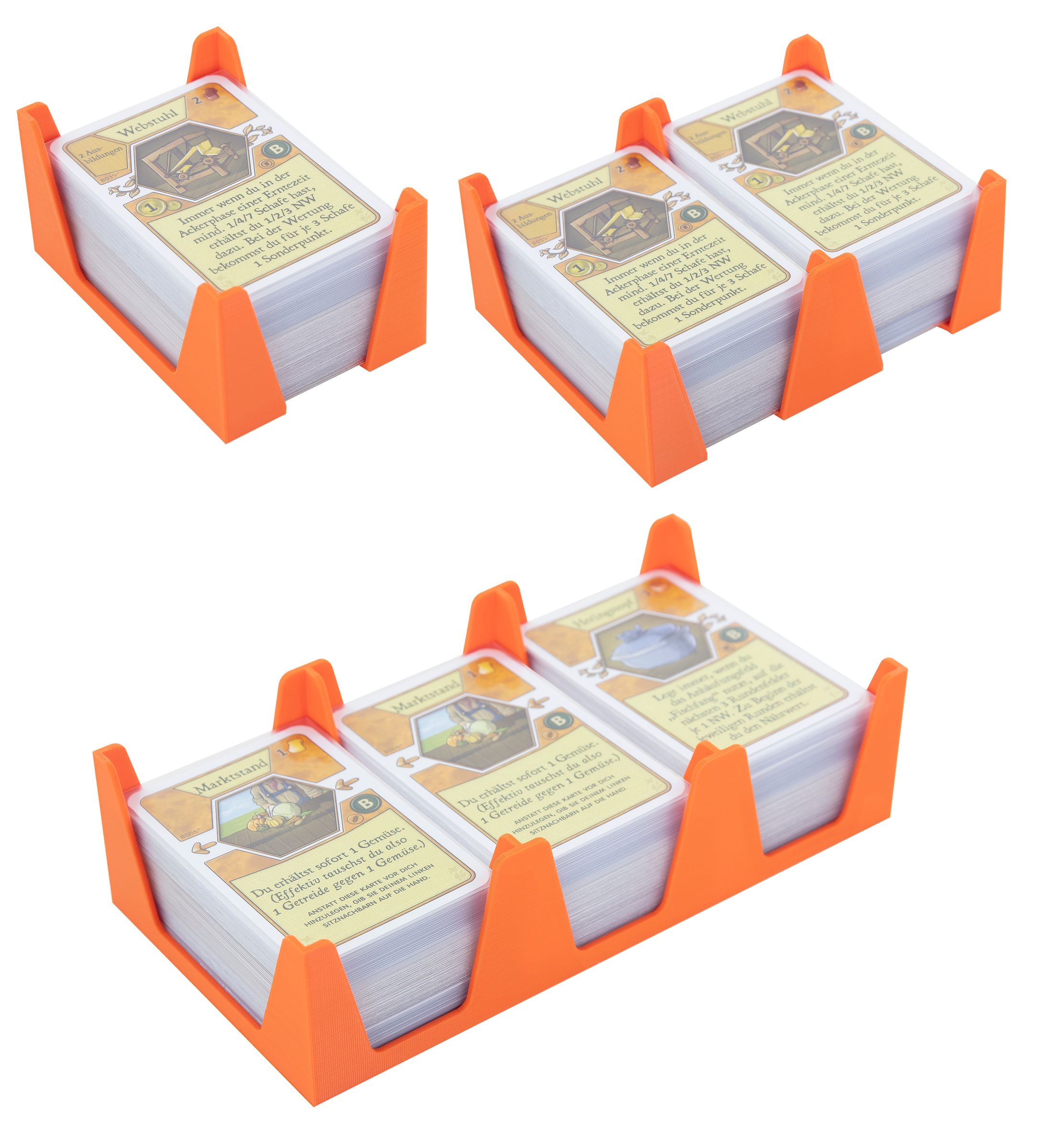 feldherr-card-holder-kartenhalter-standard-european-150-karten-orange image 1