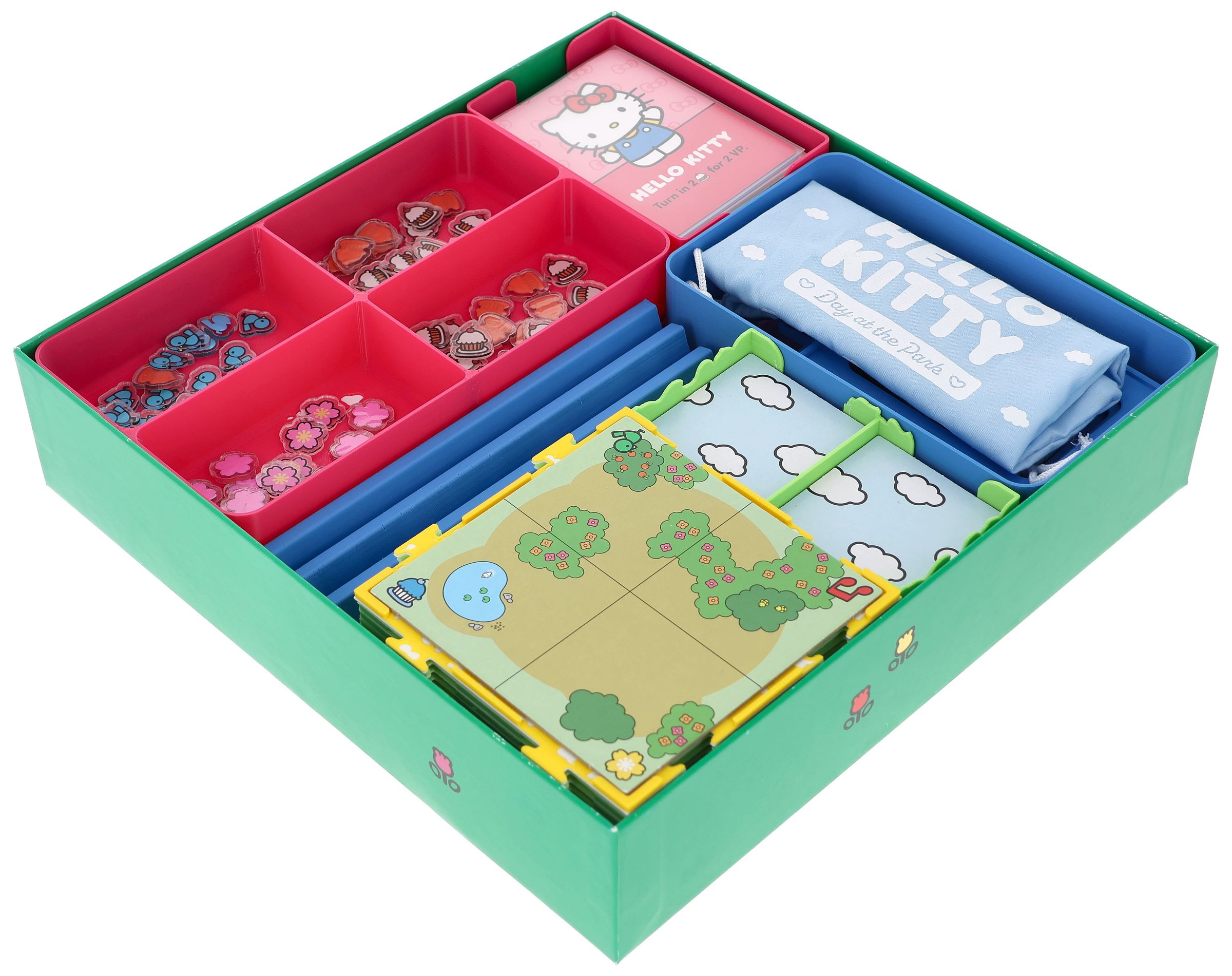 feldherr-organizer-einsatz-hello-kitty-day-at-the-park-spielbox image 1