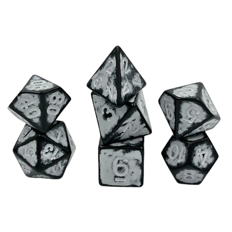 dice4friends-ancient-dark-knight-white-w-rfelset-7-teilig image 1