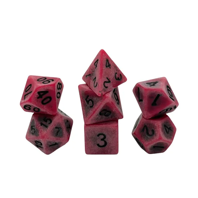 dice4friends-7-teiliges-rpg-w-rfelset-ancient-red-w-rfel image 1
