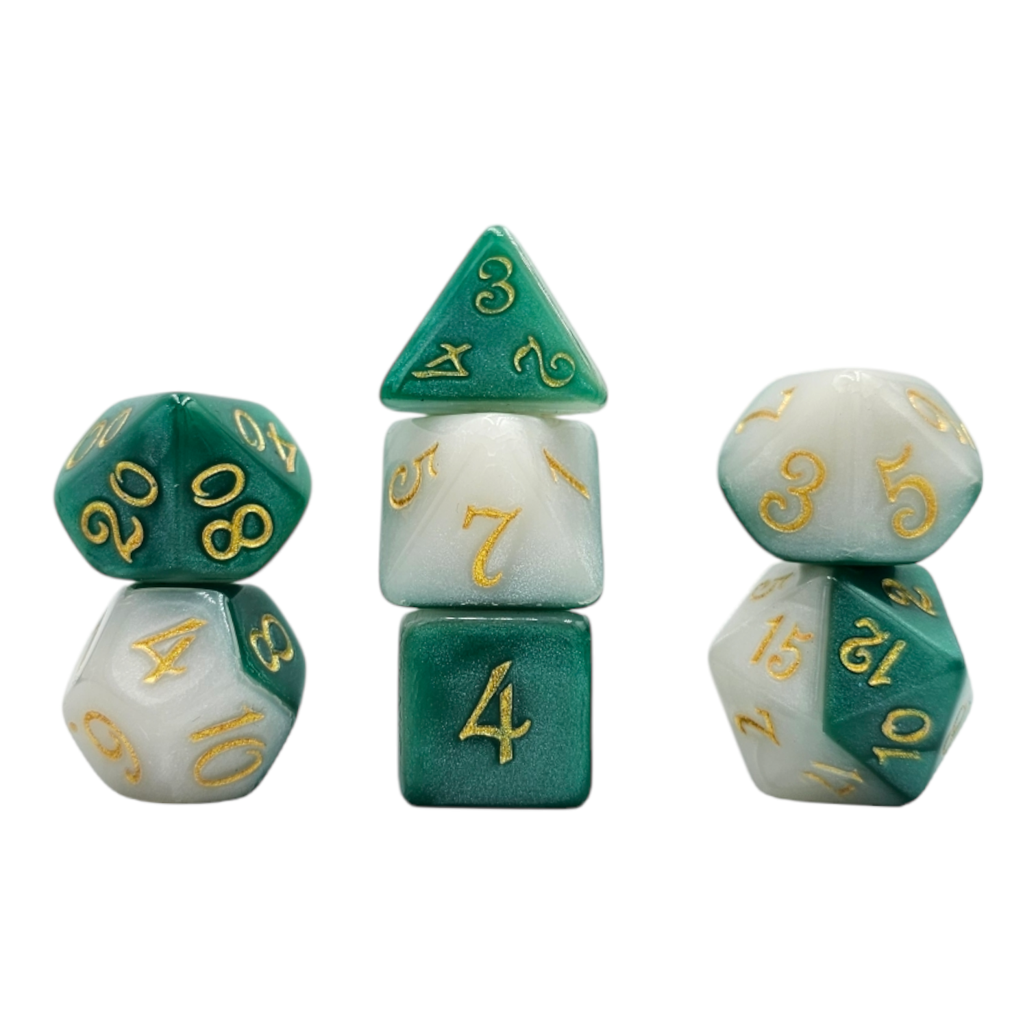 dice4friends-7-teiliges-rpg-w-rfelset-fable-woman-in-the-wood-gr-n image 1
