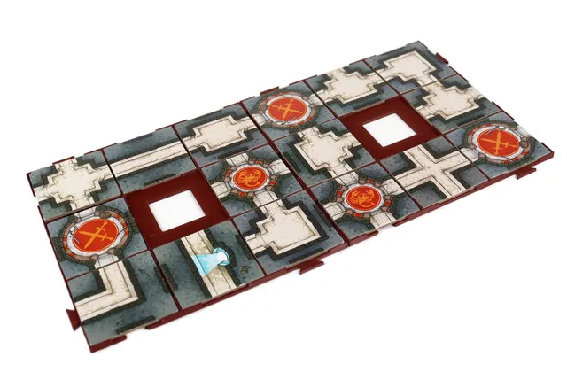 feldherr-terrain-karak-labyrinth-raster-9er-set-81-pl-ttchen image 1