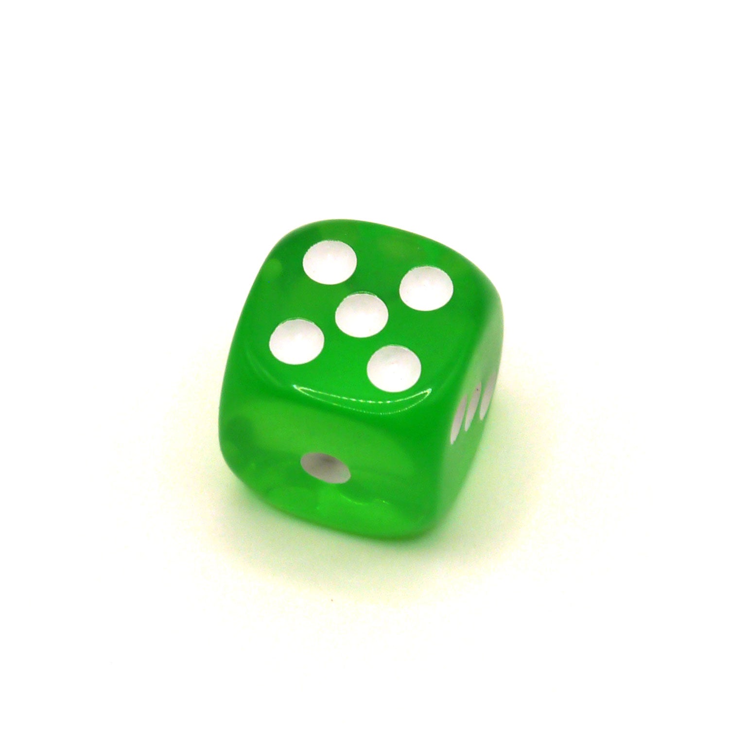 dice4friends-d6-augenw-rfel-transparent-lightgreen-16mm-1-stk image 2