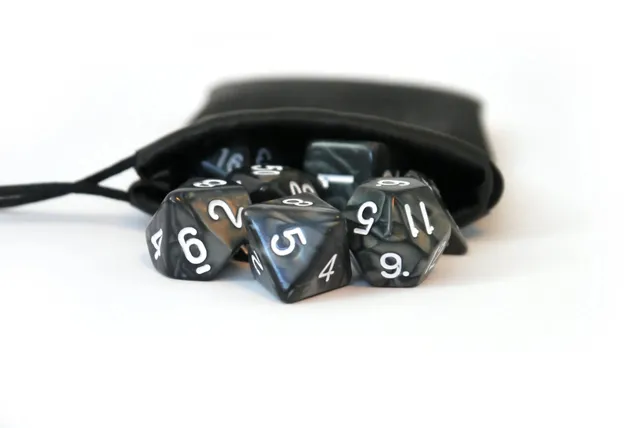 dice4friends-pearl-black-white-w-rfelset-7-teilig-schwarz image 1