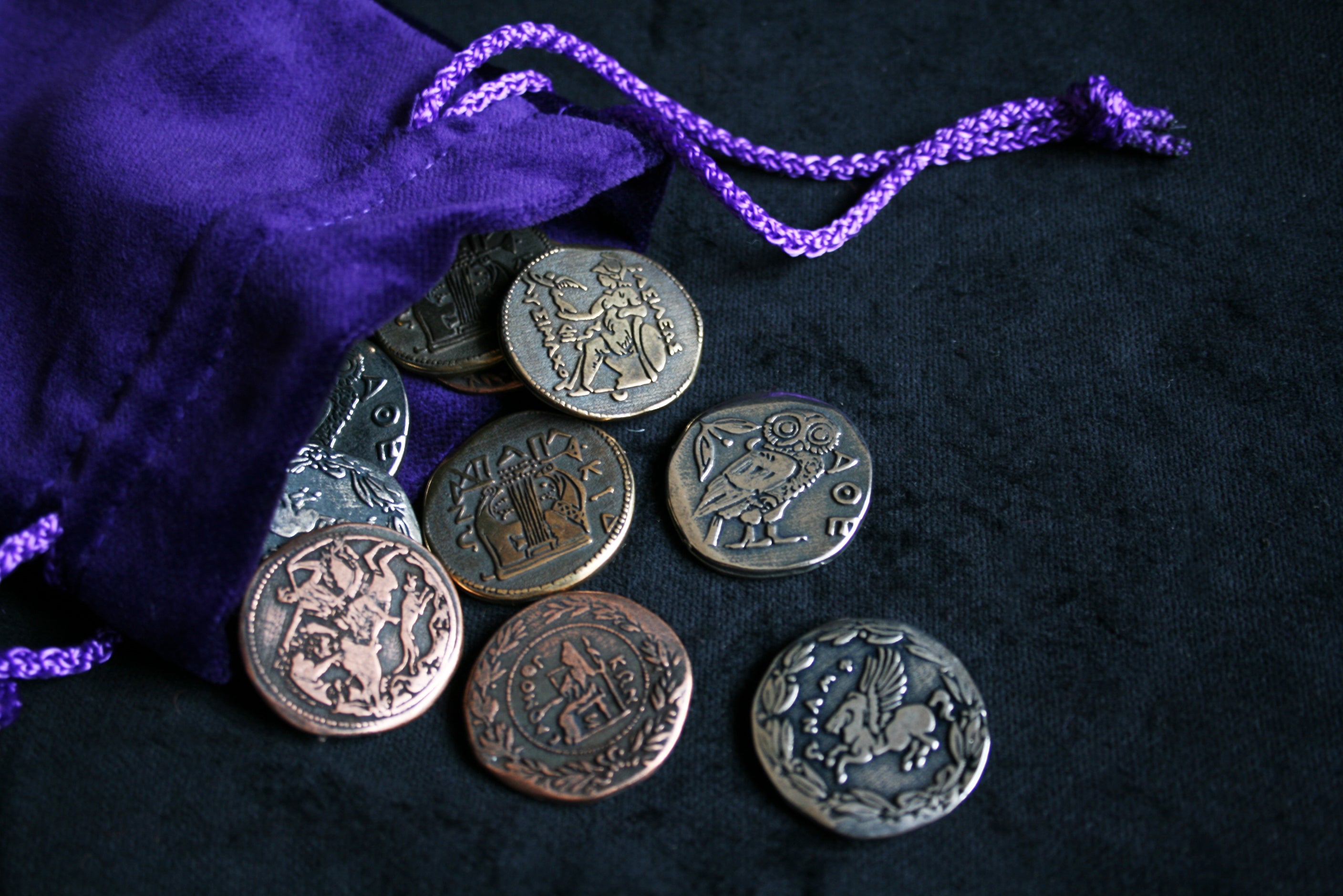 drawlab-legendary-metal-coins-cthulhu-metallm-nzen-20-st-ck-horror image 4