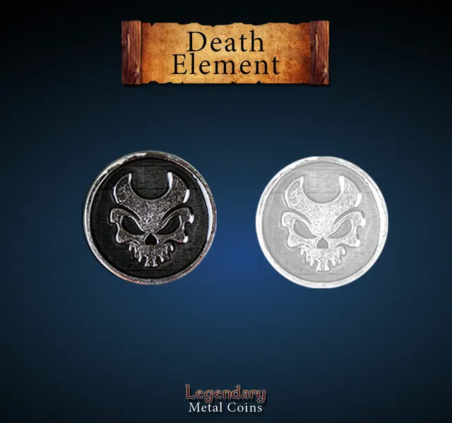 drawlab-legendary-metal-coins-death-element-set-metallm-nzen-10-st-ck image 1