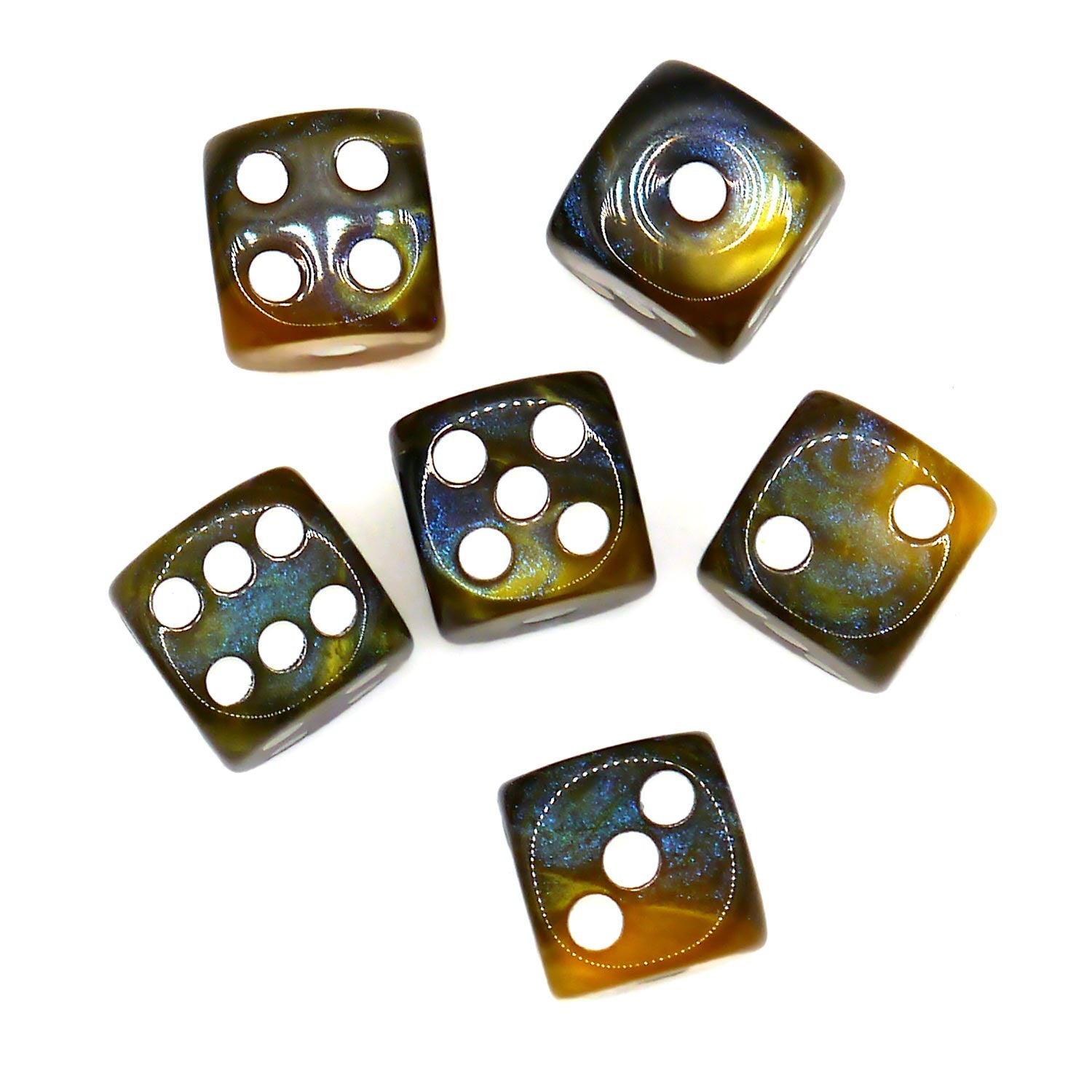 dice4friends-d6-augenw-rfel-set-galaxy-amber-6x-16mm image 3