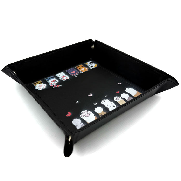 dice4friends-accessoires-w-rfelschale-paws-black-faltbar-schwarz image 2