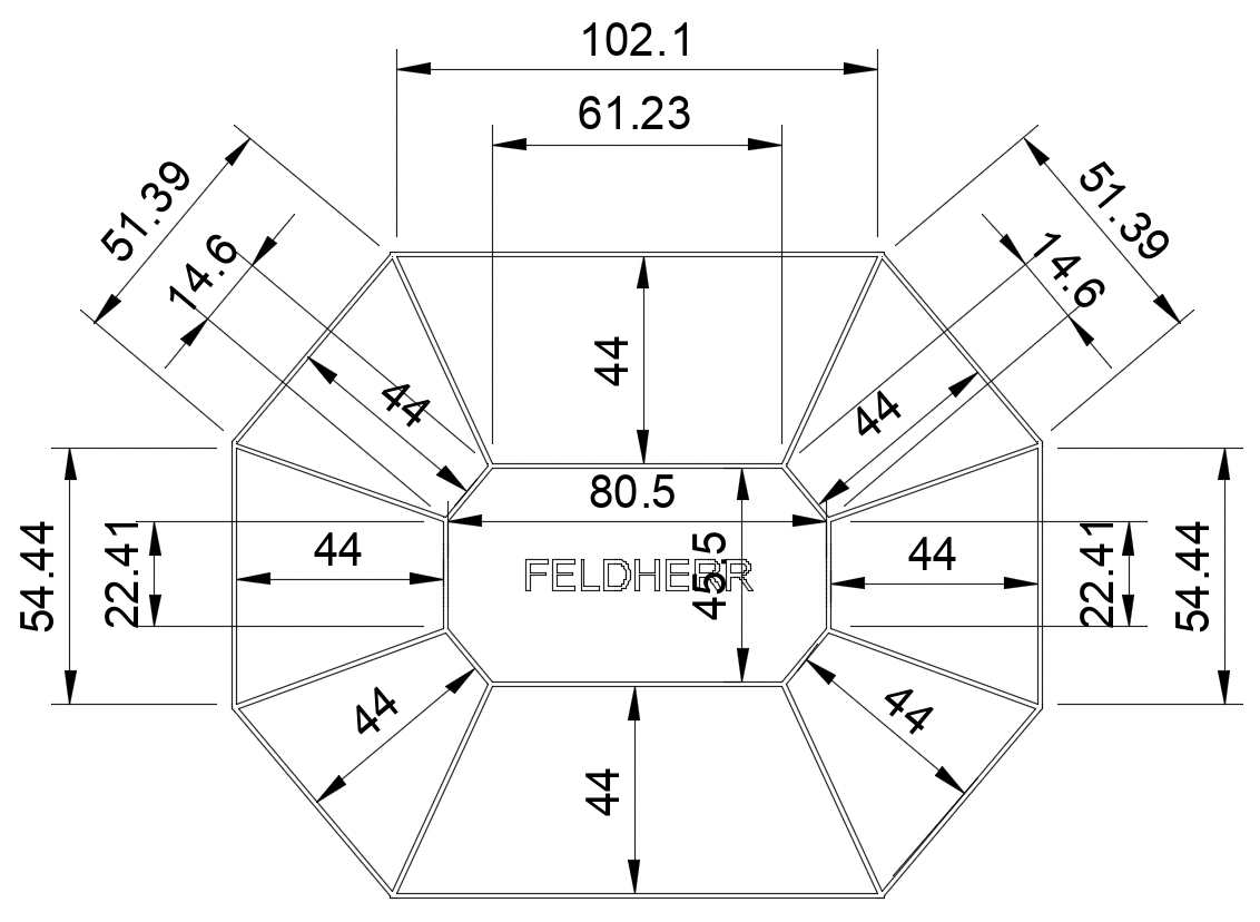 feldherr-accessories-tokenhalter-9-f-cher-grau-3d-druck image 7