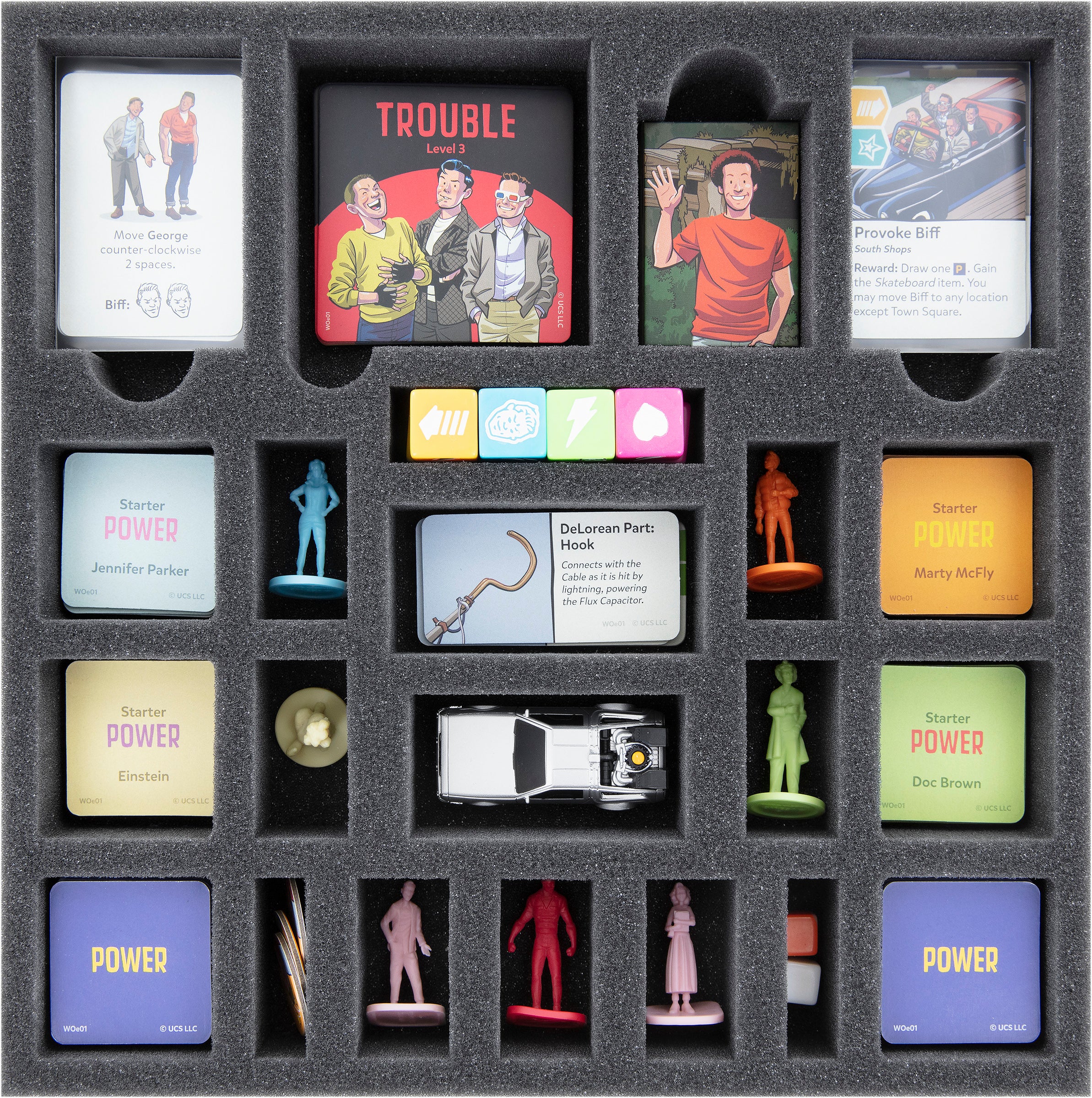 feldherr-foam-trays-back-to-the-future-schaumstoff-set-box image 2