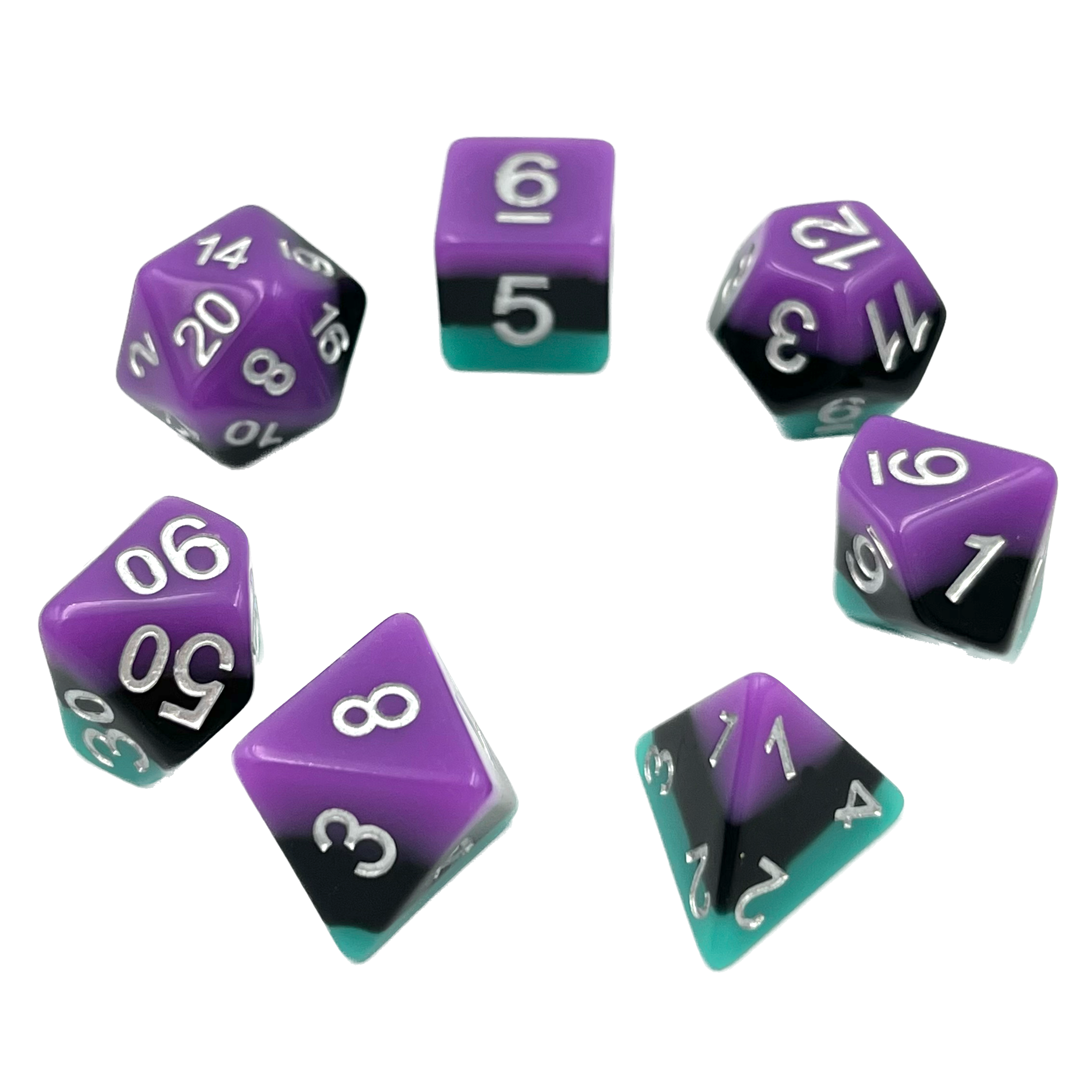 dice4friends-stratosphere-7-teiliges-rpg-w-rfelset-mehrfarbig-7-w-rfel image 2