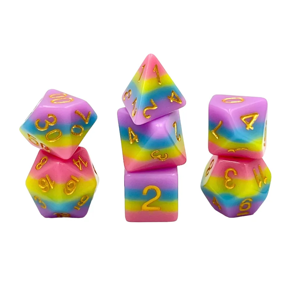 dice4friends-rpg-w-rfelset-7-teilig-creamy-rainbow-mehrfarbig image 1