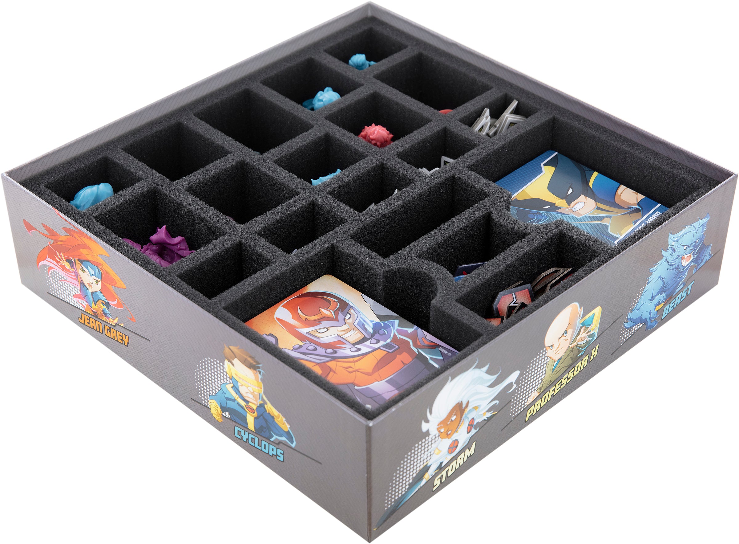 feldherr-foam-trays-marvel-united-x-men-einlage-core-box-10-figuren image 1