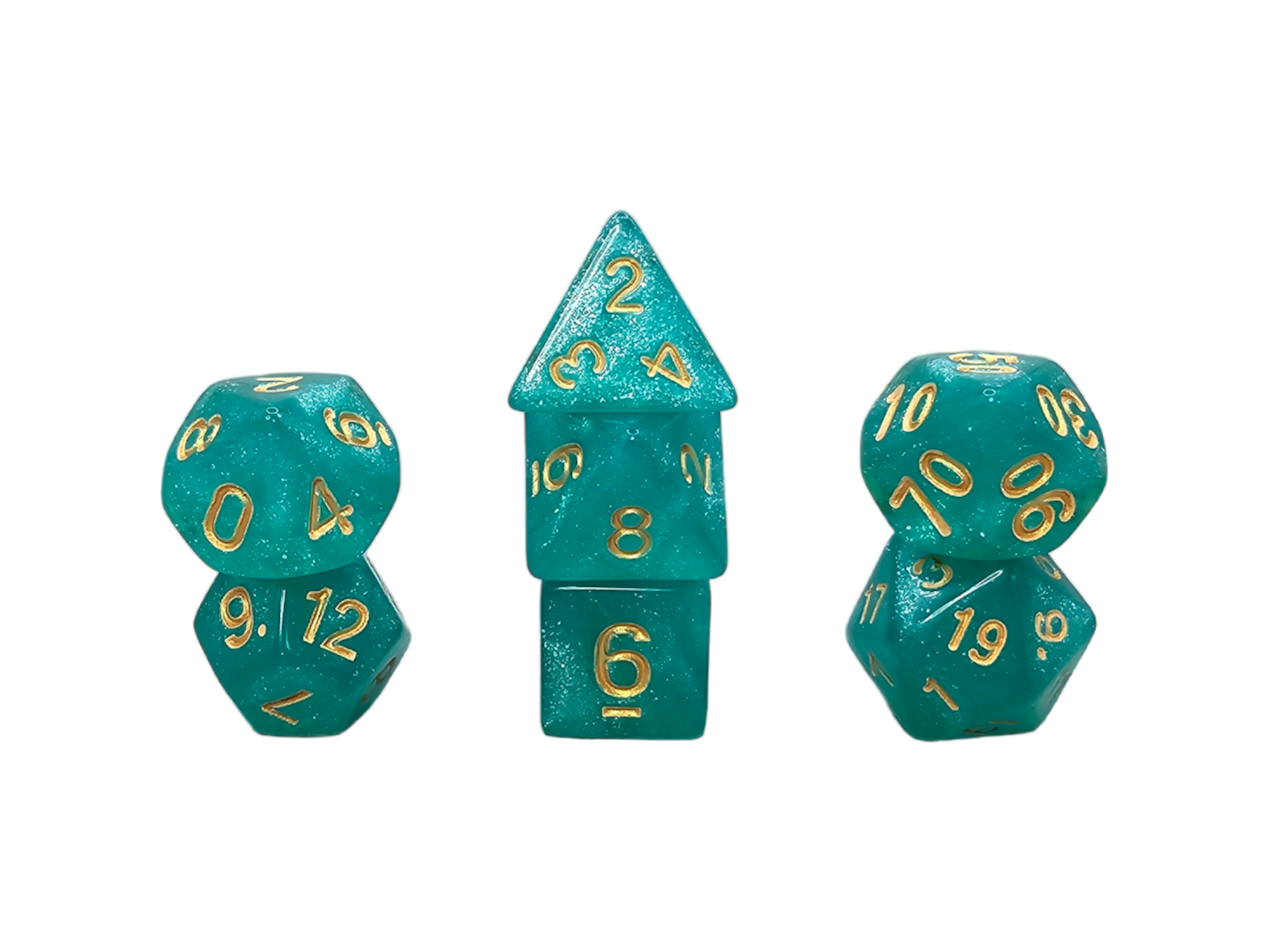 dice4friends-galaxy-w-rfelset-seawater-w-rfel-7-teilig-t-rkis image 1