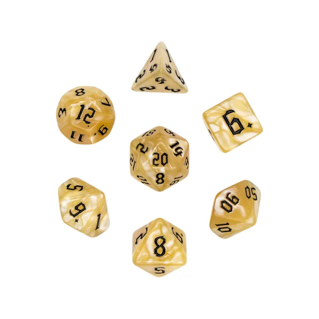dice4friends-pearl-sand-7-teiliges-w-rfelset-beige image 1