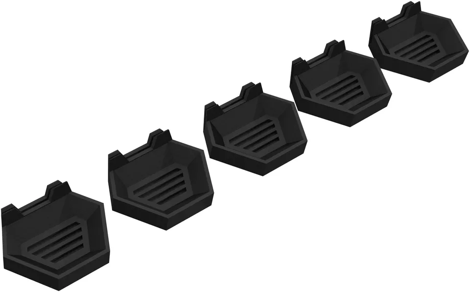 feldherr-card-stands-kartenst-nder-5er-set-mit-tokenablage image 1