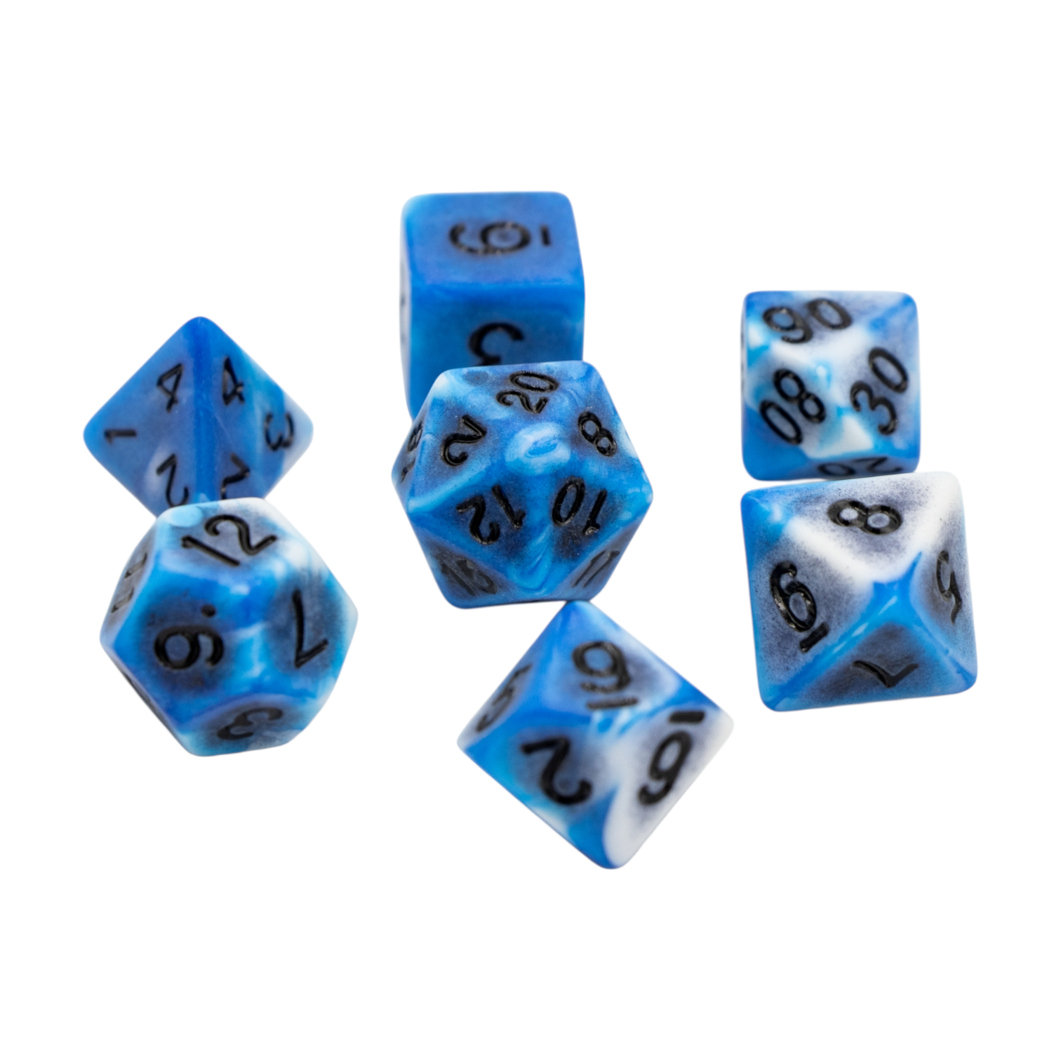 dice4friends-rpg-w-rfelset-ancient-blue-rock-w-rfel-7-teilig image 2