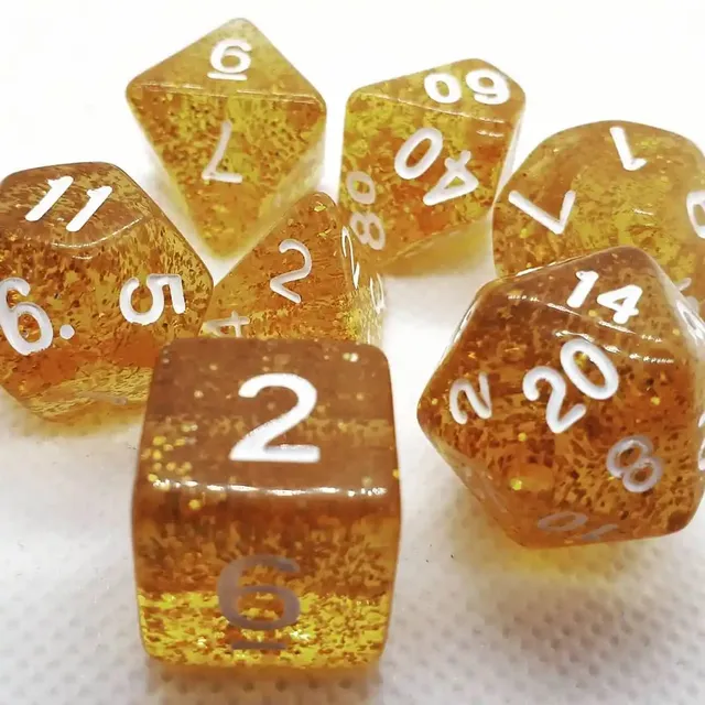 dice4friends-gef-llt-confetti-gold-w-rfelset-transparent-7-teilig image 1