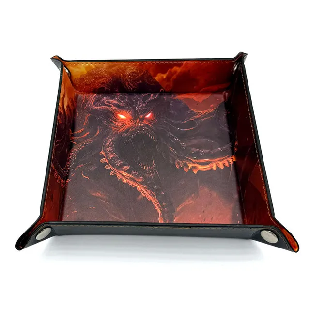 dice4friends-w-rfelschale-cthulhu-rot-orange-faltbar-pu image 1