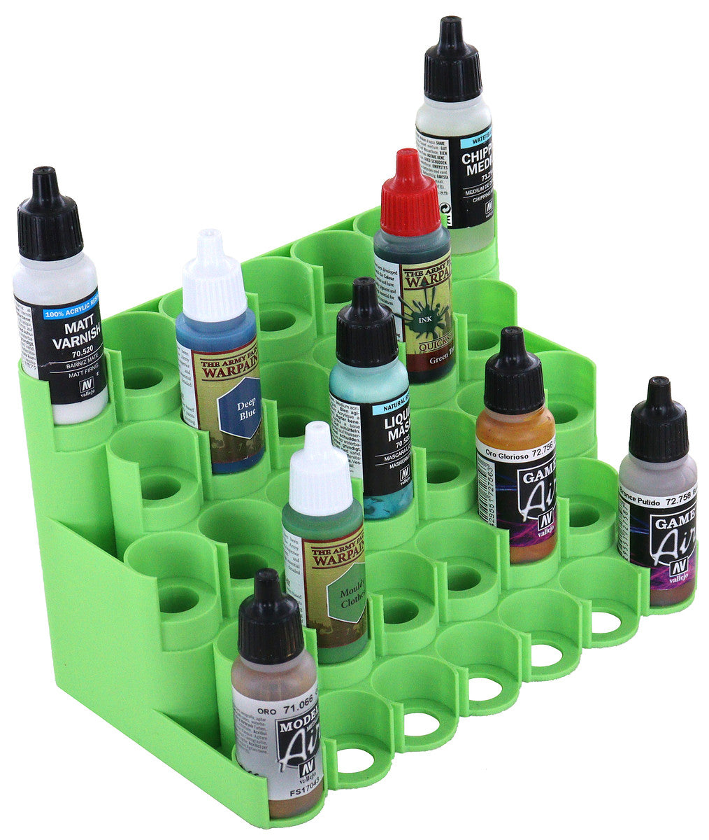 feldherr-paint-rack-farbst-nder-33-flaschen-25-mm-schwarz-treppe image 4