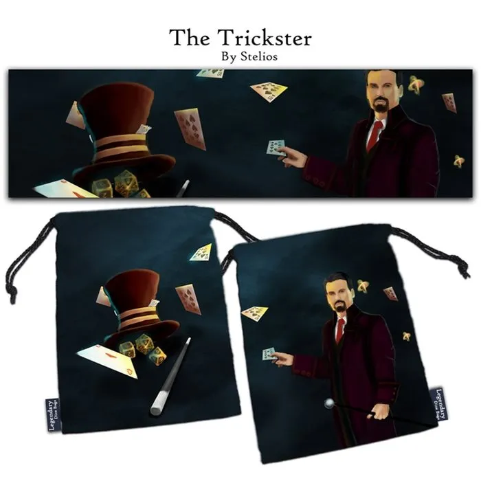 drawlab-the-trickster-w-rfelbeutel-12x15-cm-samt image 1
