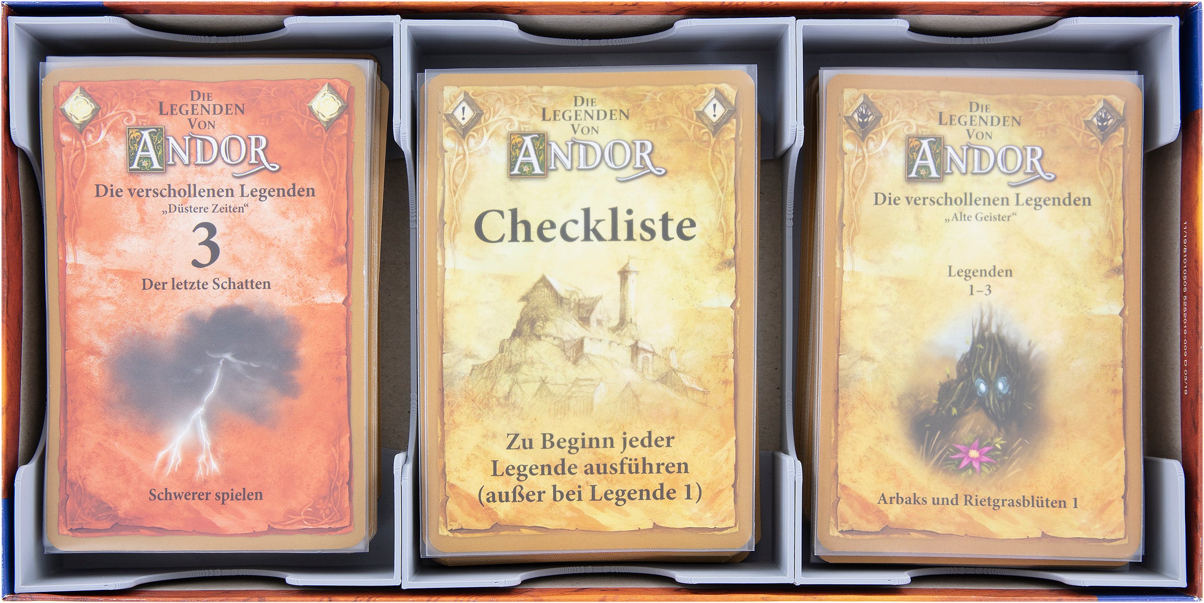 feldherr-organizer-einlage-legenden-von-andor-fan-legends-3-trays image 2