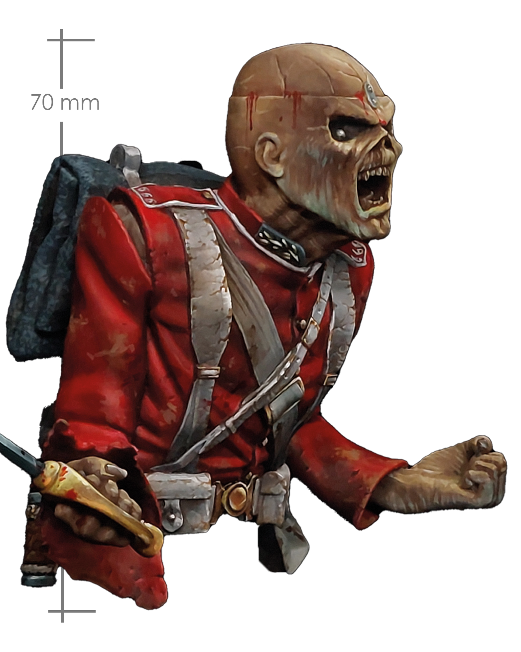 drawlab-iron-maiden-miniatures-the-trooper-b-ste-resin-unbemalt image 5