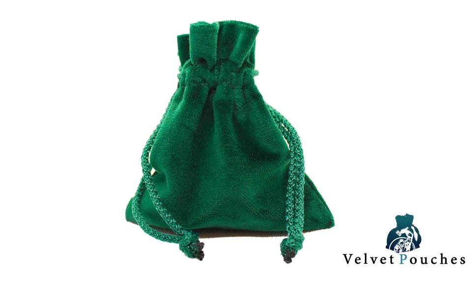drawlab-pouches-w-rfelbeutel-green-velvet-samt-baumwolle image 1