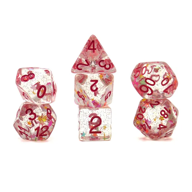 dice4friends-rpg-stars-shiny-w-rfelset-7-teilig-transparent image 1