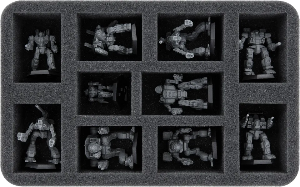 feldherr-hs050a048-schaumstoffeinlage-f-r-battletech-10-mechs image 1